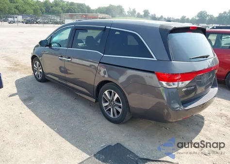 2015 Honda Odyssey Touring/Touring Elite from USA, damaged, VIN 5FNRL5H90FB065424